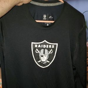 Nike NFL Oakland Raiders Shirt Mens Size Large